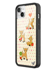 Wildflower iPhone case 14 Plus Oh Deer Animals Cute