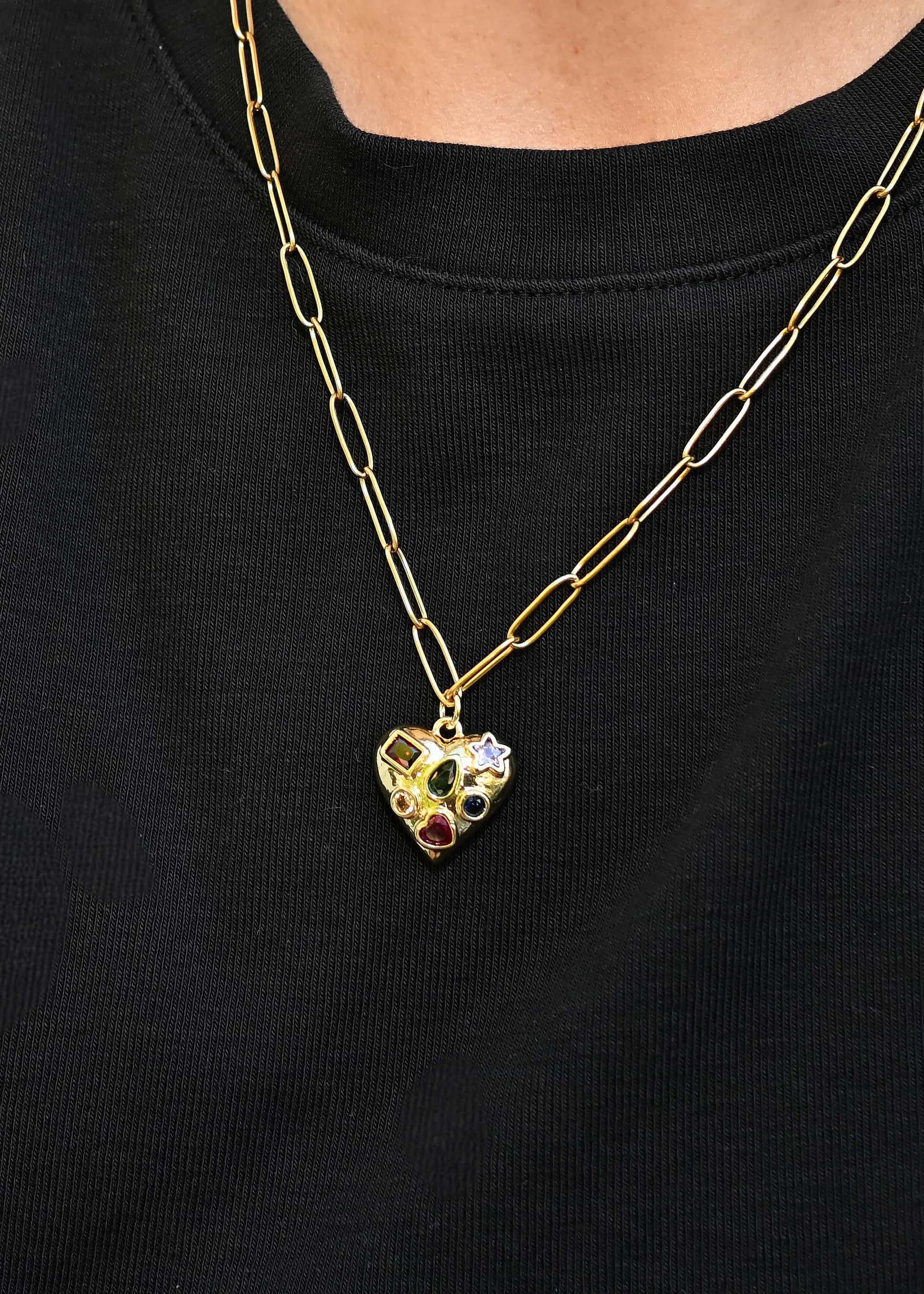 Gem Heart Necklace