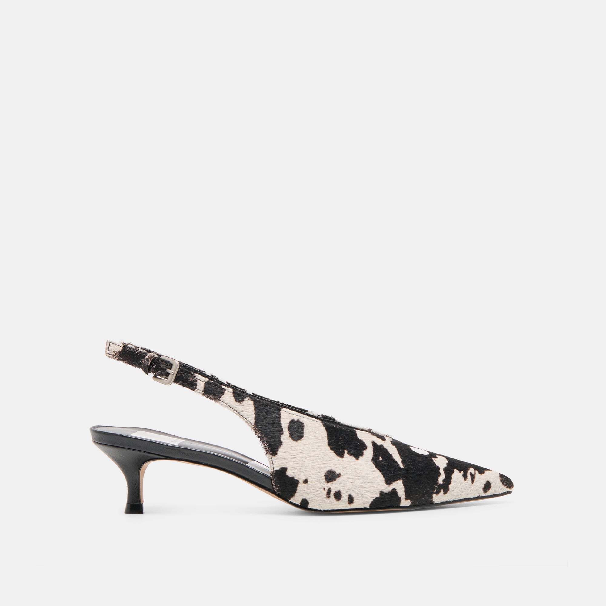 Dolce Vita - Alenna Heels - Black/White Taurus Calf Hair -