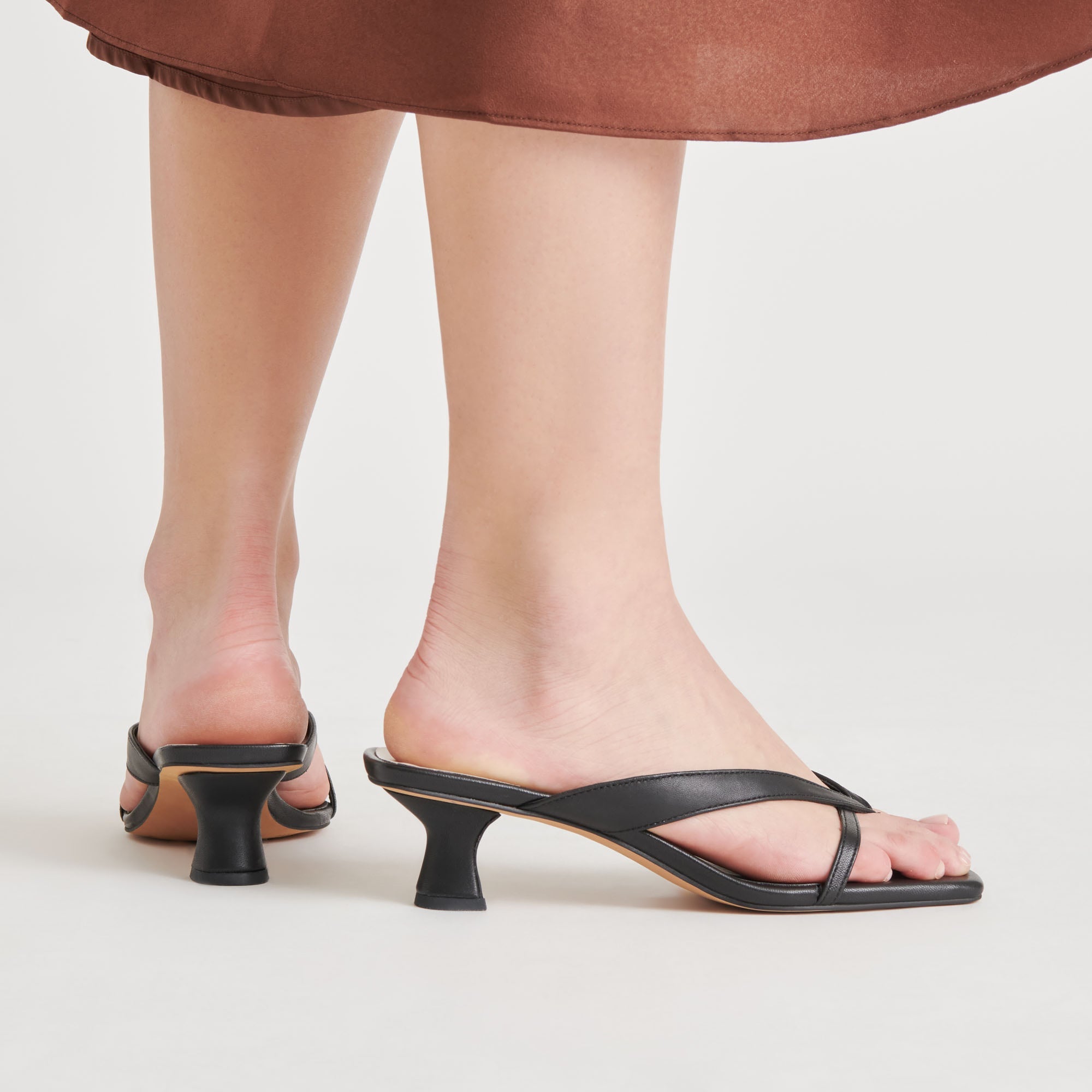 Dolce Vita - Brevel Heels - Onyx Leather -