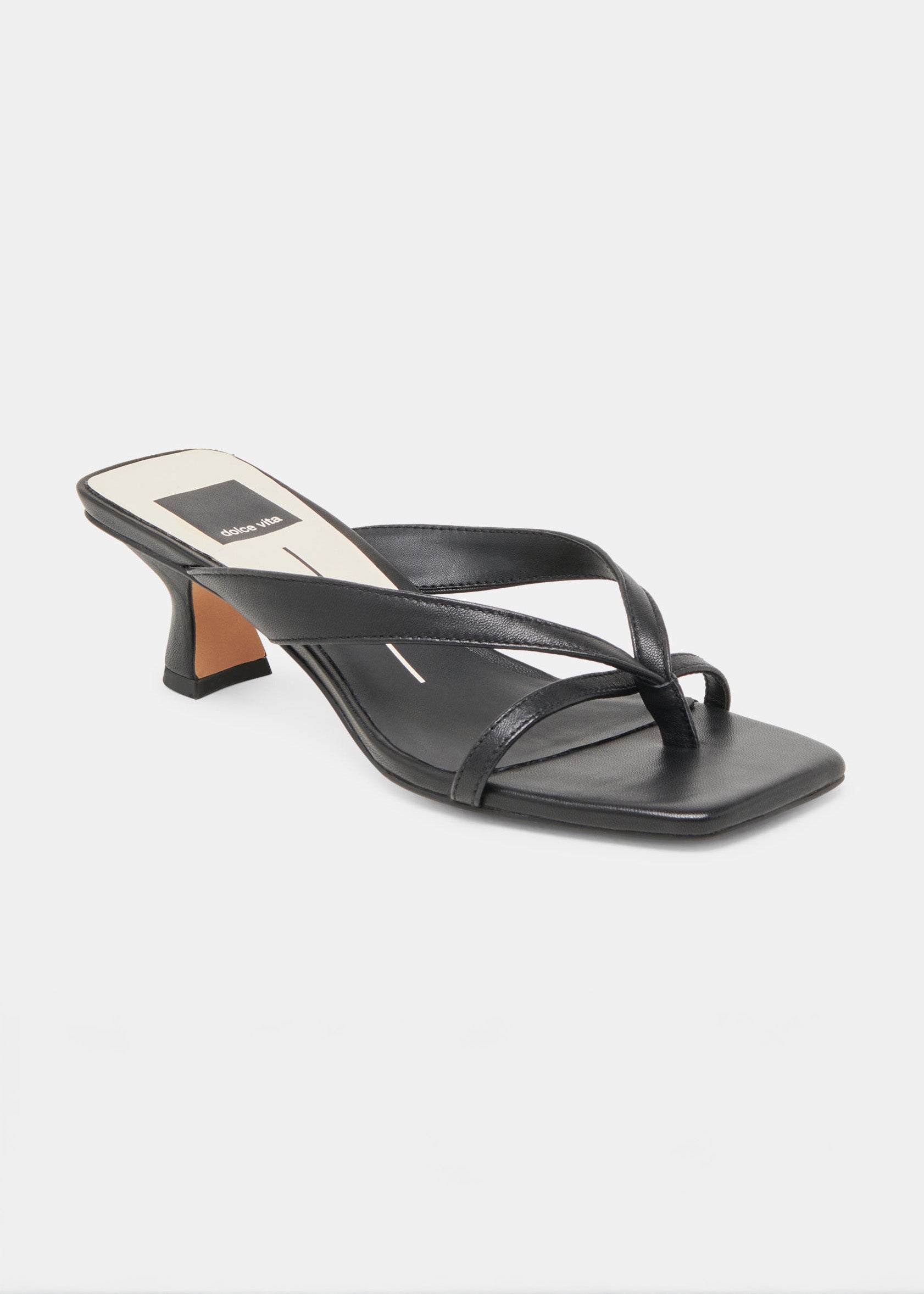Dolce Vita - Brevel Heels - Onyx Leather -