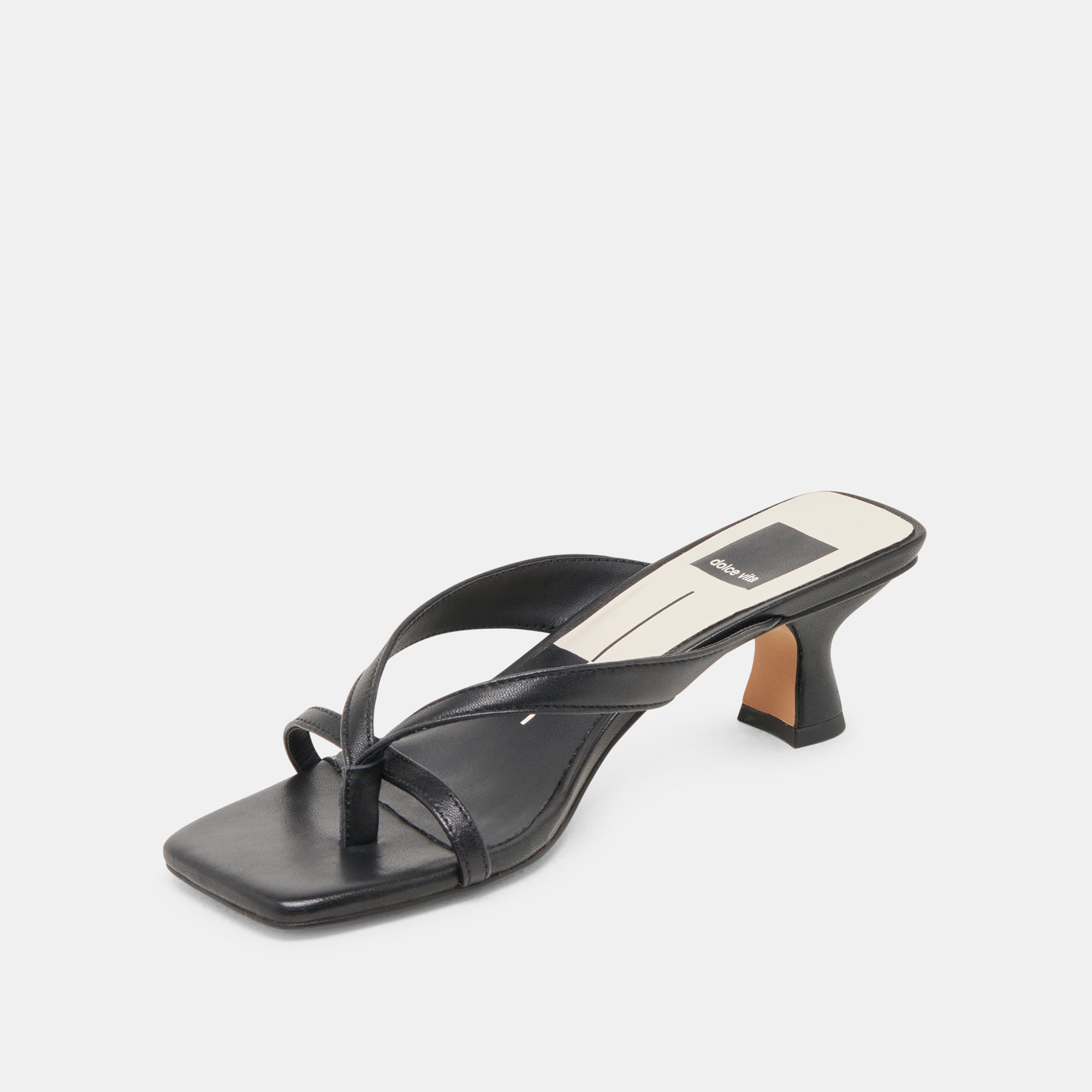 Dolce Vita - Brevel Heels - Onyx Leather -
