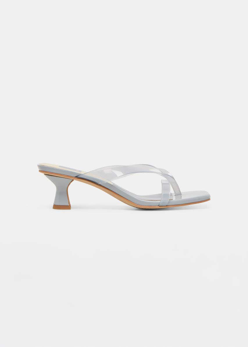 Dolce Vita - Brevel Vinyl Heels Dusty Blue Jelly -