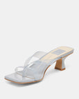 Dolce Vita - Brevel Vinyl Heels - Dusty Blue Jelly -