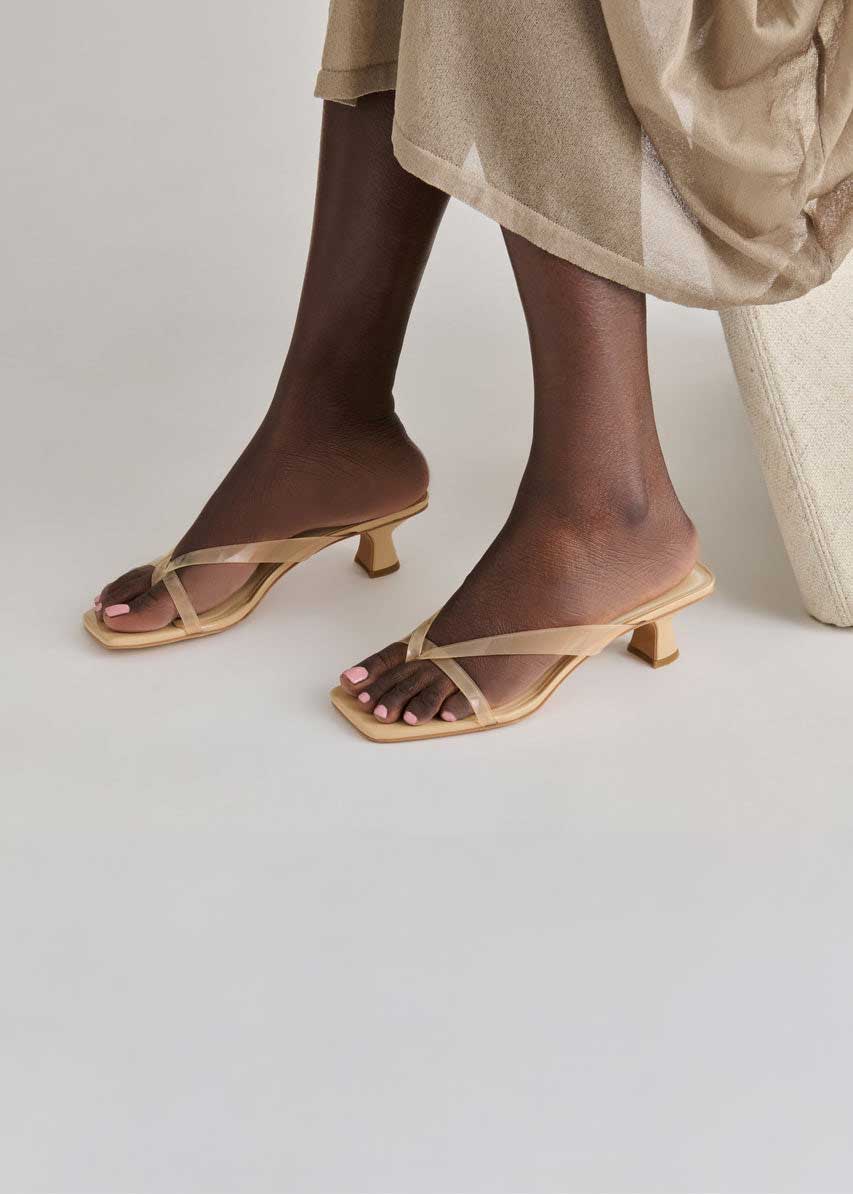 Dolce Vita - Brevel Vinyl Heels Praline Jelly -