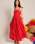 Sister Jane - Carmen Maxi Dress - Red -