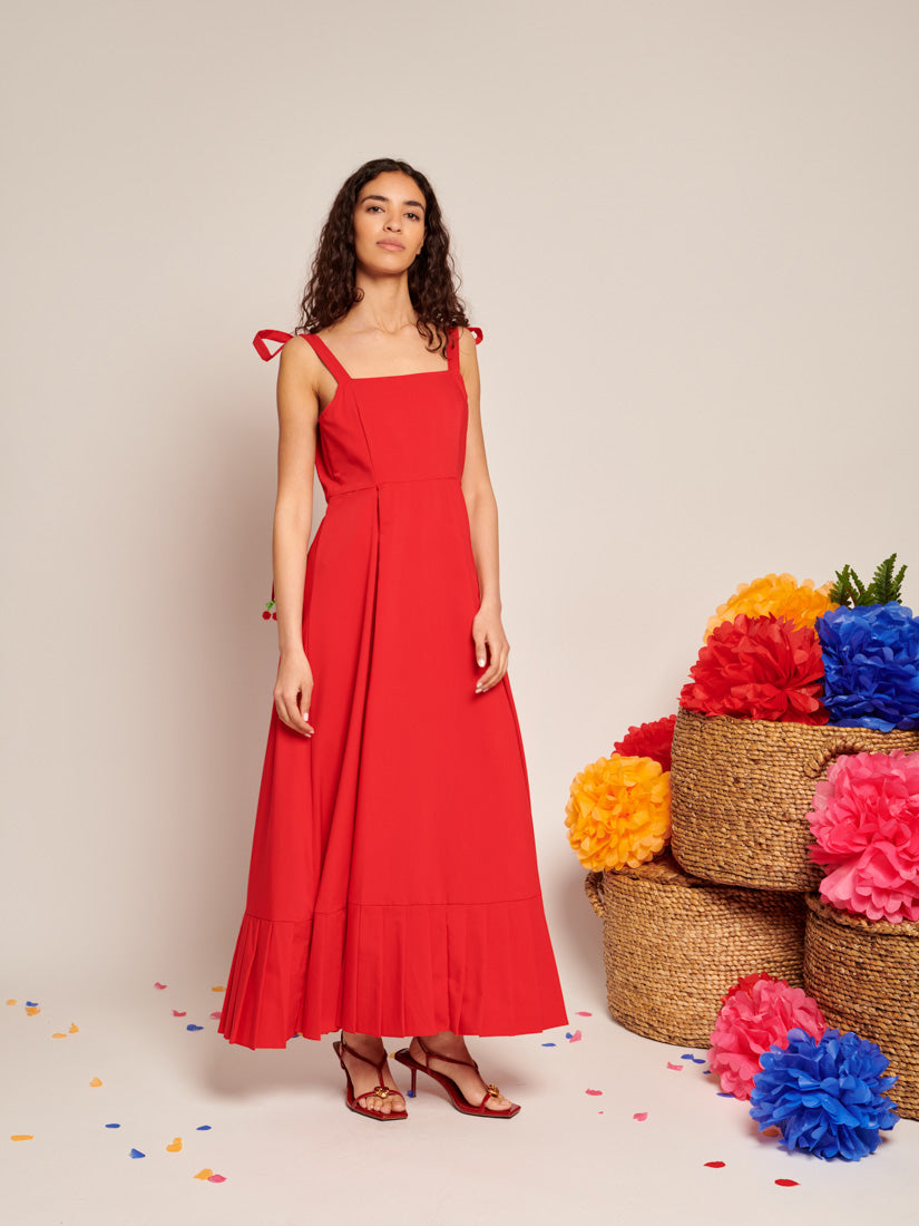 Sister Jane - Carmen Maxi Dress - Red -