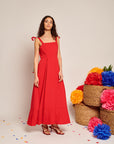 Sister Jane - Carmen Maxi Dress - Red -