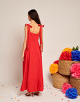 Sister Jane - Carmen Maxi Dress - Red -