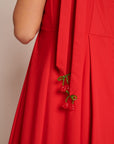 Sister Jane - Carmen Maxi Dress - Red -
