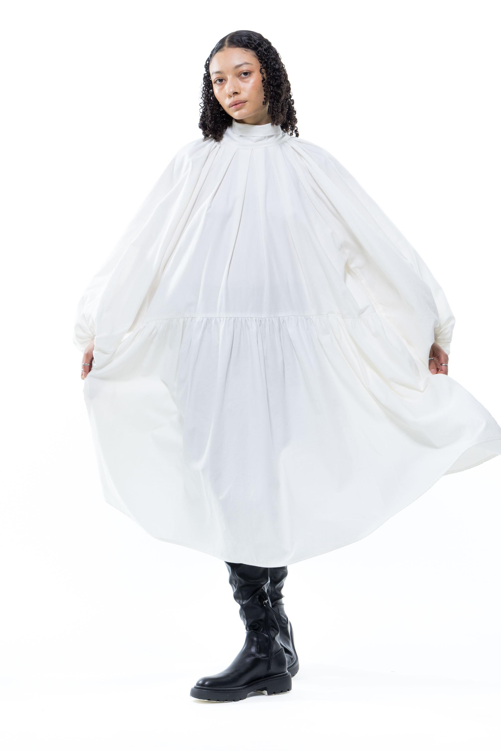 Toit Volant - Underwoodt Dress - White -