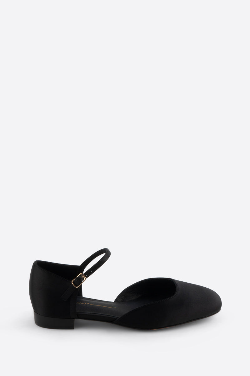Intentionally Blank - Elizabeth Satin Mary Jane -
