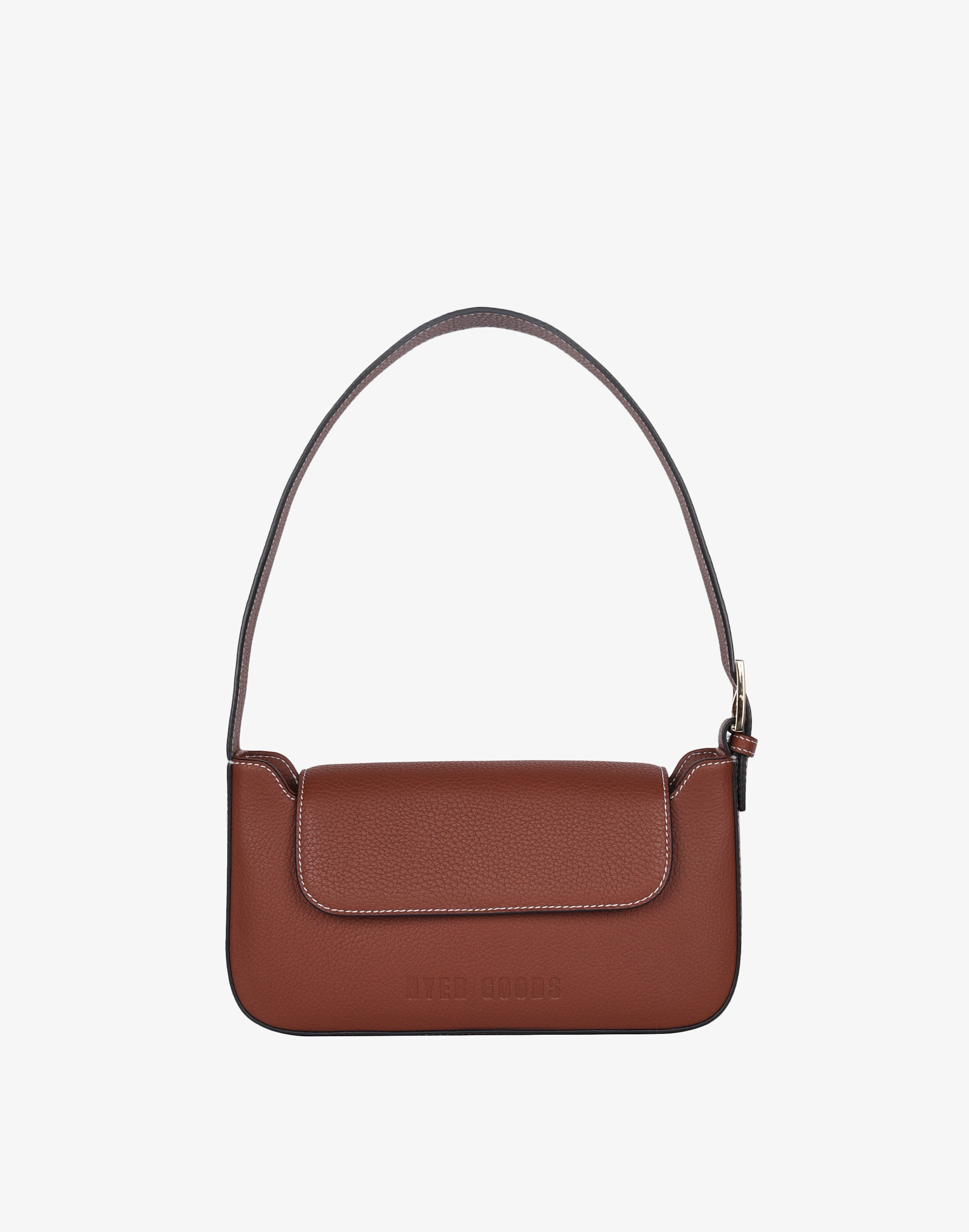 Luxe Buckle Shoulder Bag