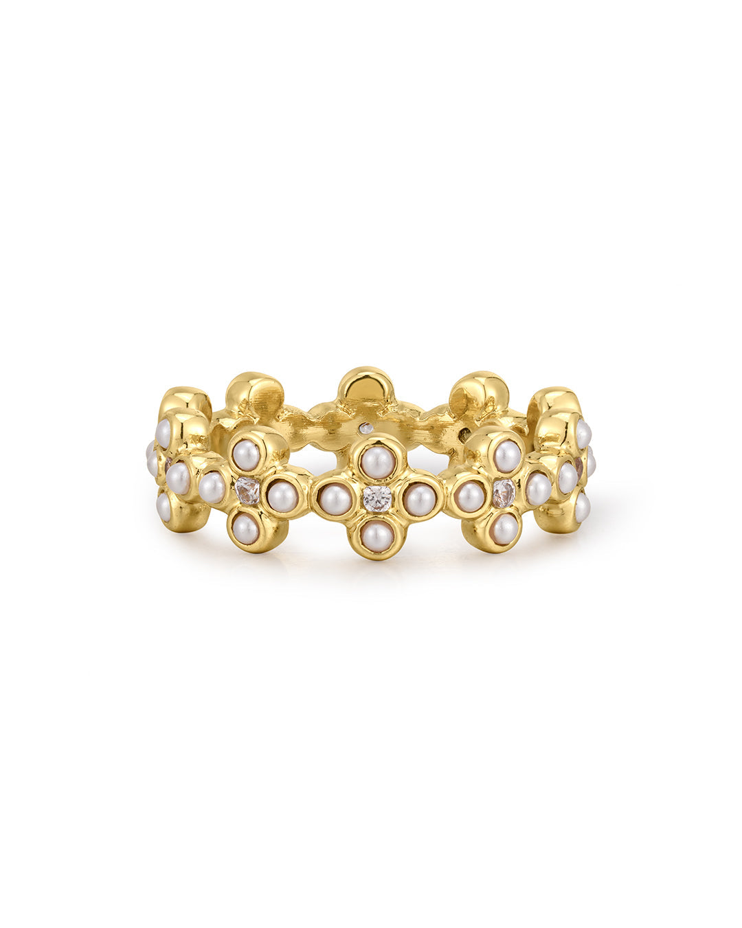 Luv Aj - The Daisy Stud Ring - Gold