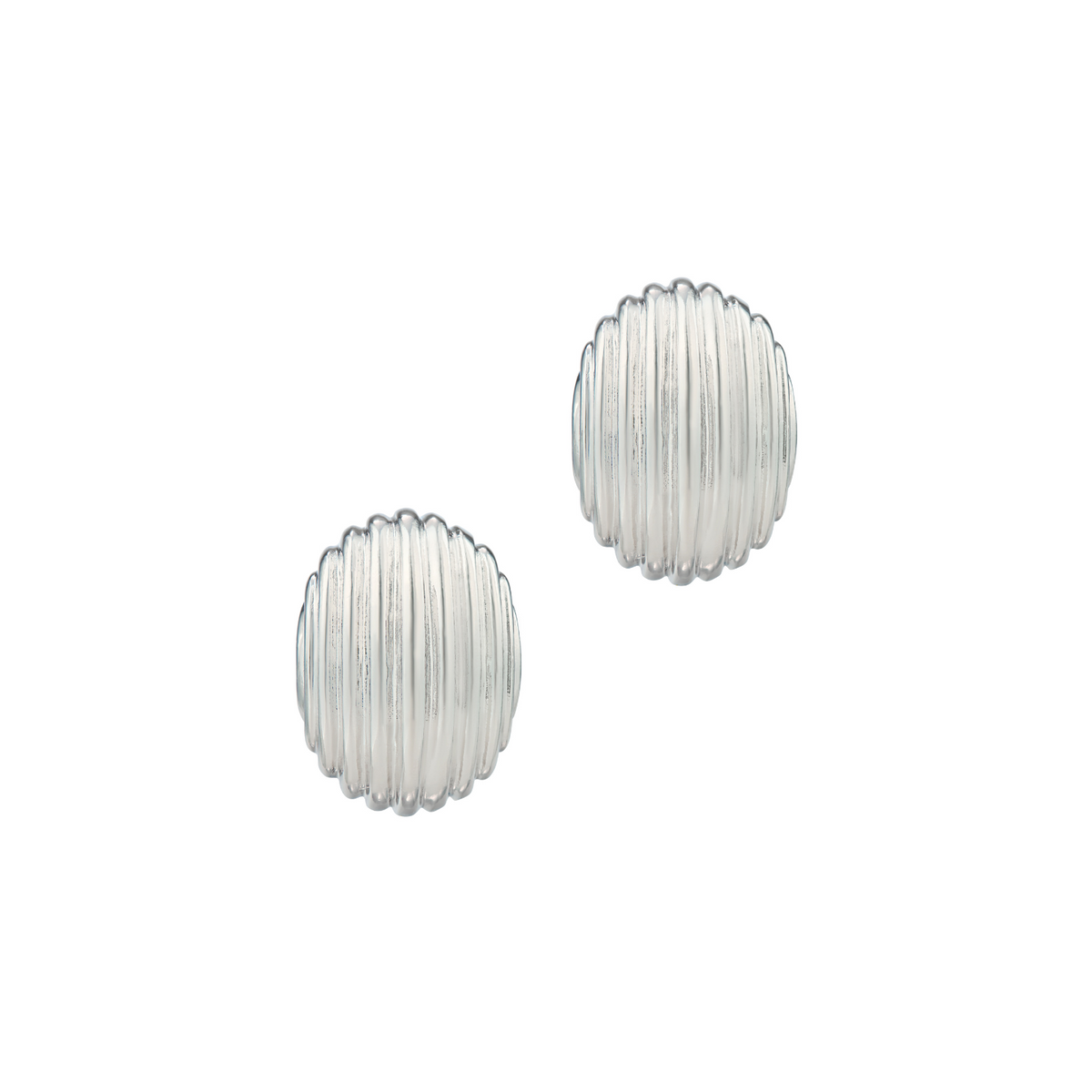 Celeste Starre - Down by the Seashore Earrings - White Gold -