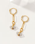 Luna Norte - East Coast Earrings - 14KT Gold Plated Brass