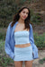 Rowena Skirt - Powder Blue