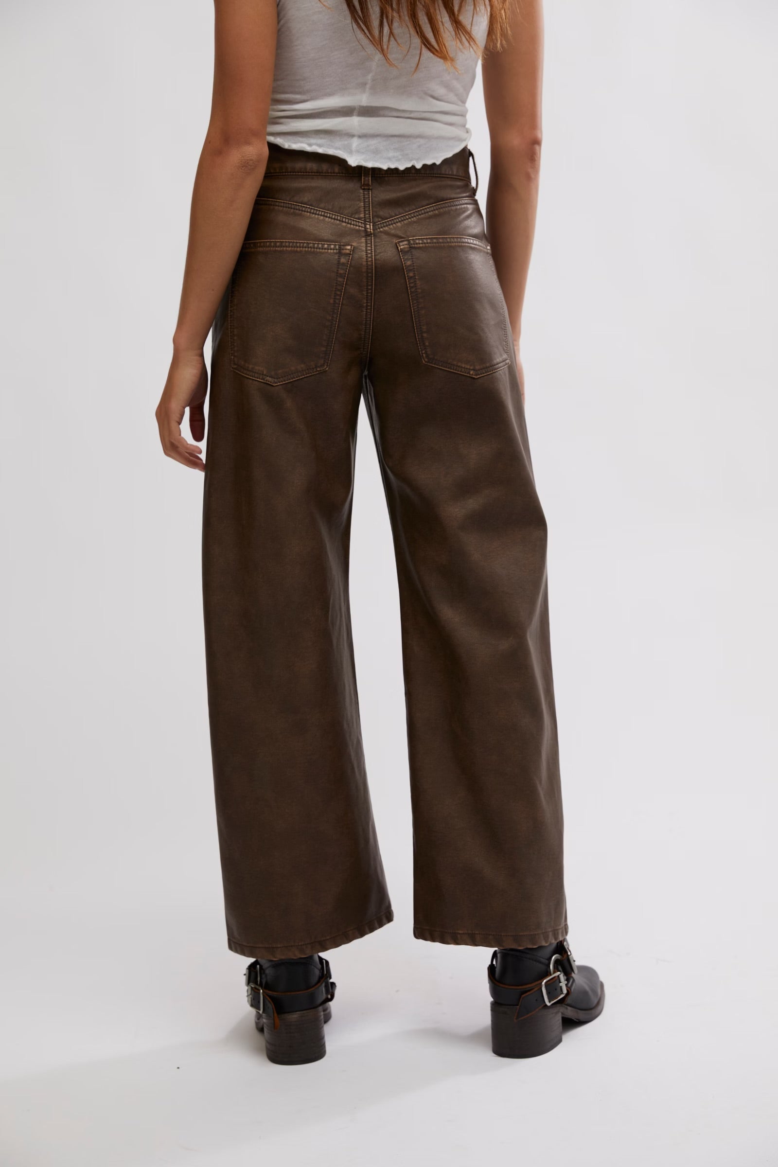 Misha Vegan Pant in Rusty