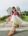 Intentionally Blank - April Leather Fisherman Heel -