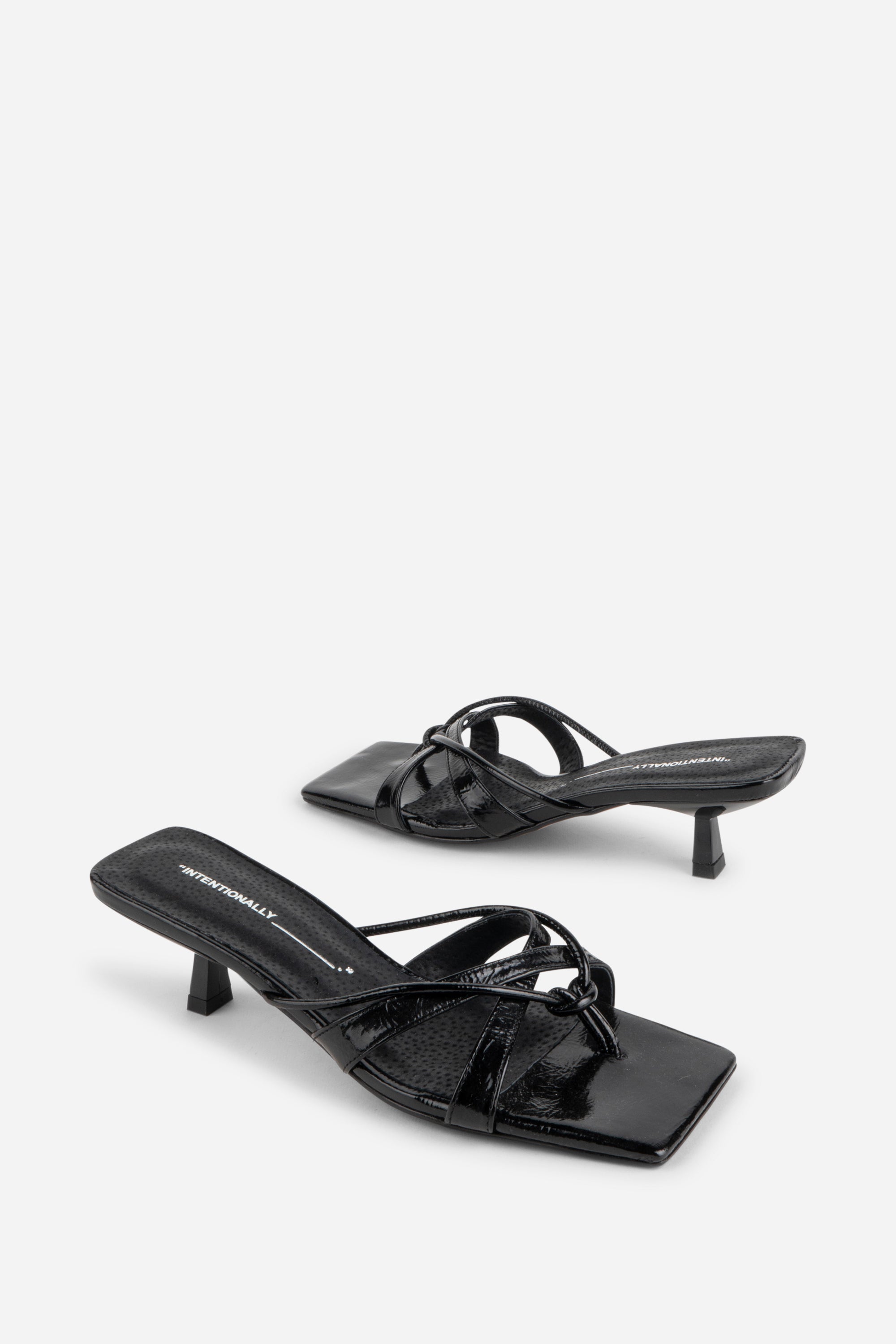 Eli Kitten Heel Thong Sandal