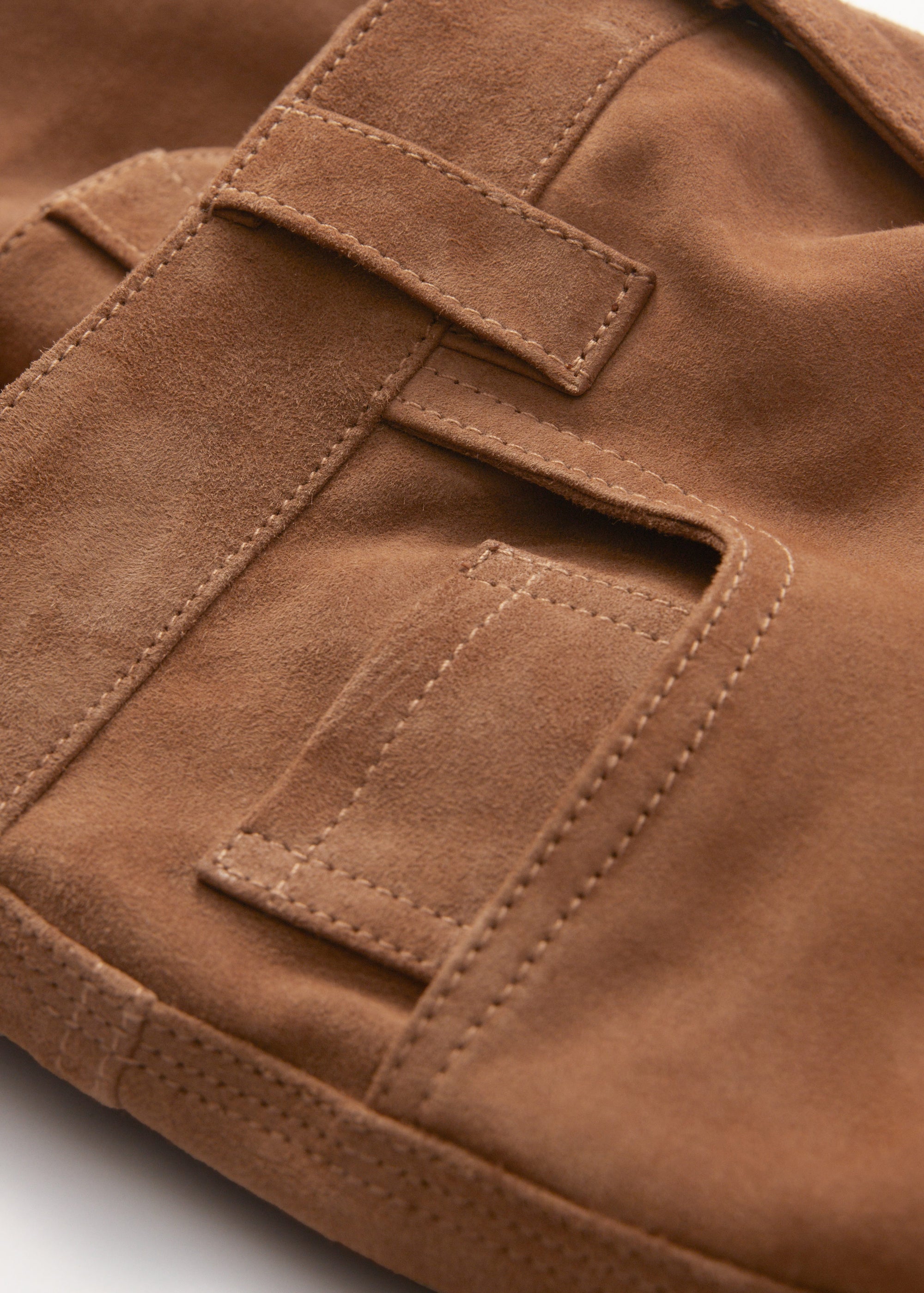 & Other Stories - Melissa Suede Trousers - Brown -