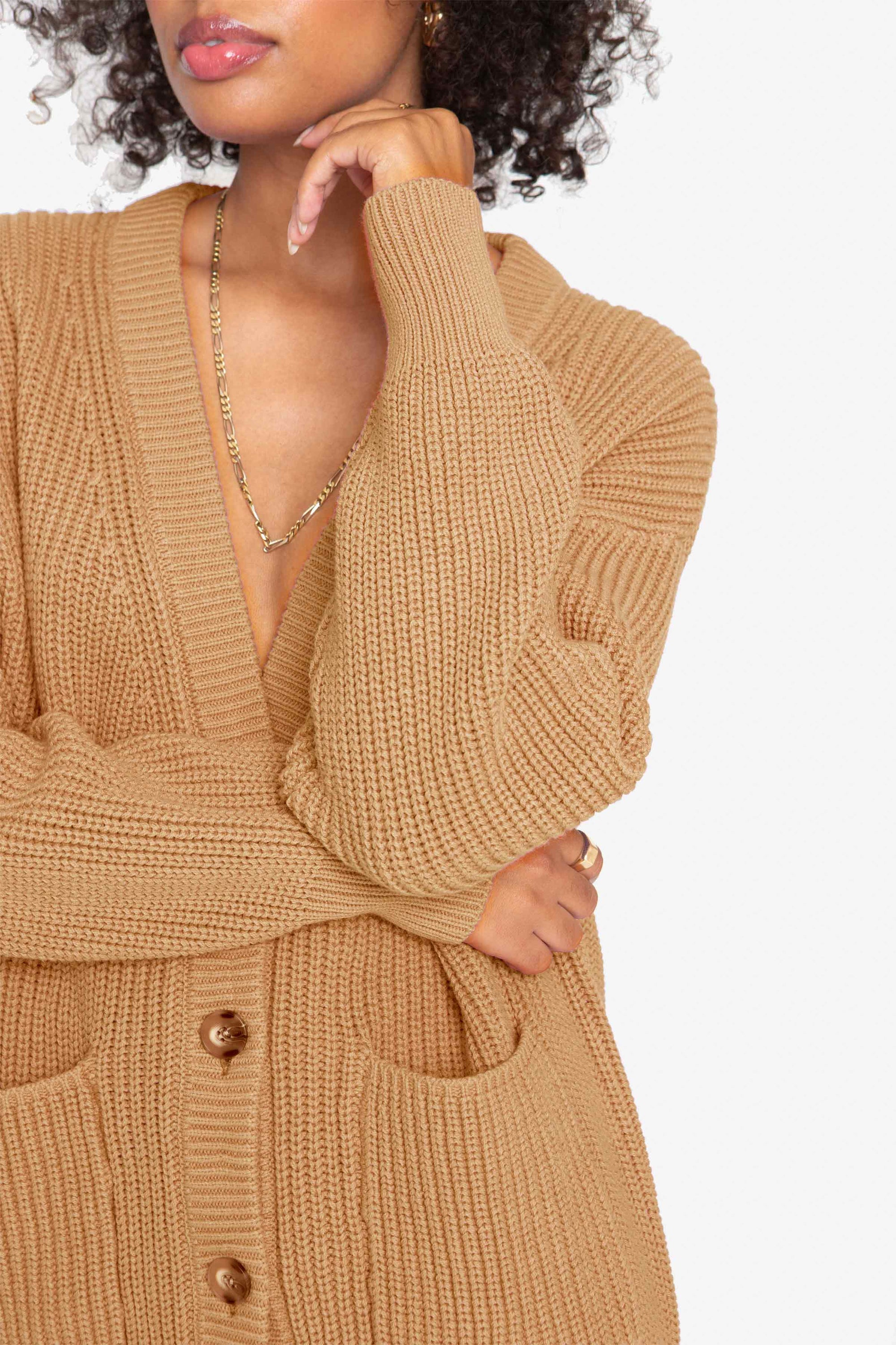 Nina Cardigan - Camel