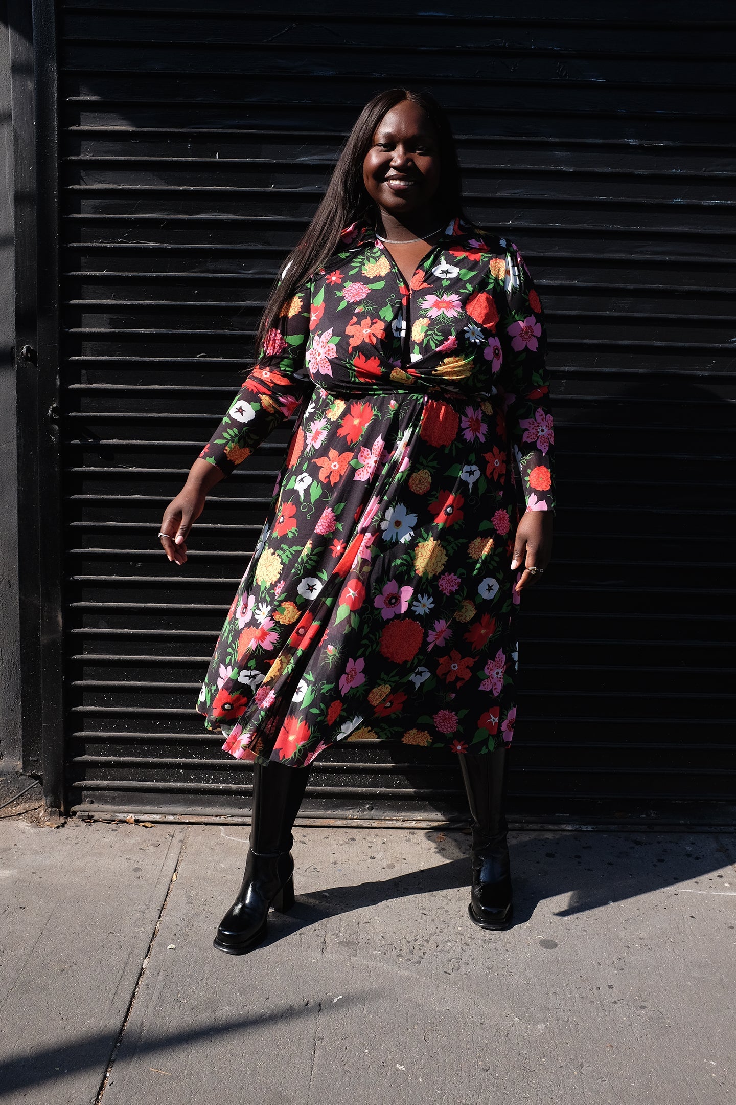 WRAY - Enid Wrap Dress - Mills Floral -