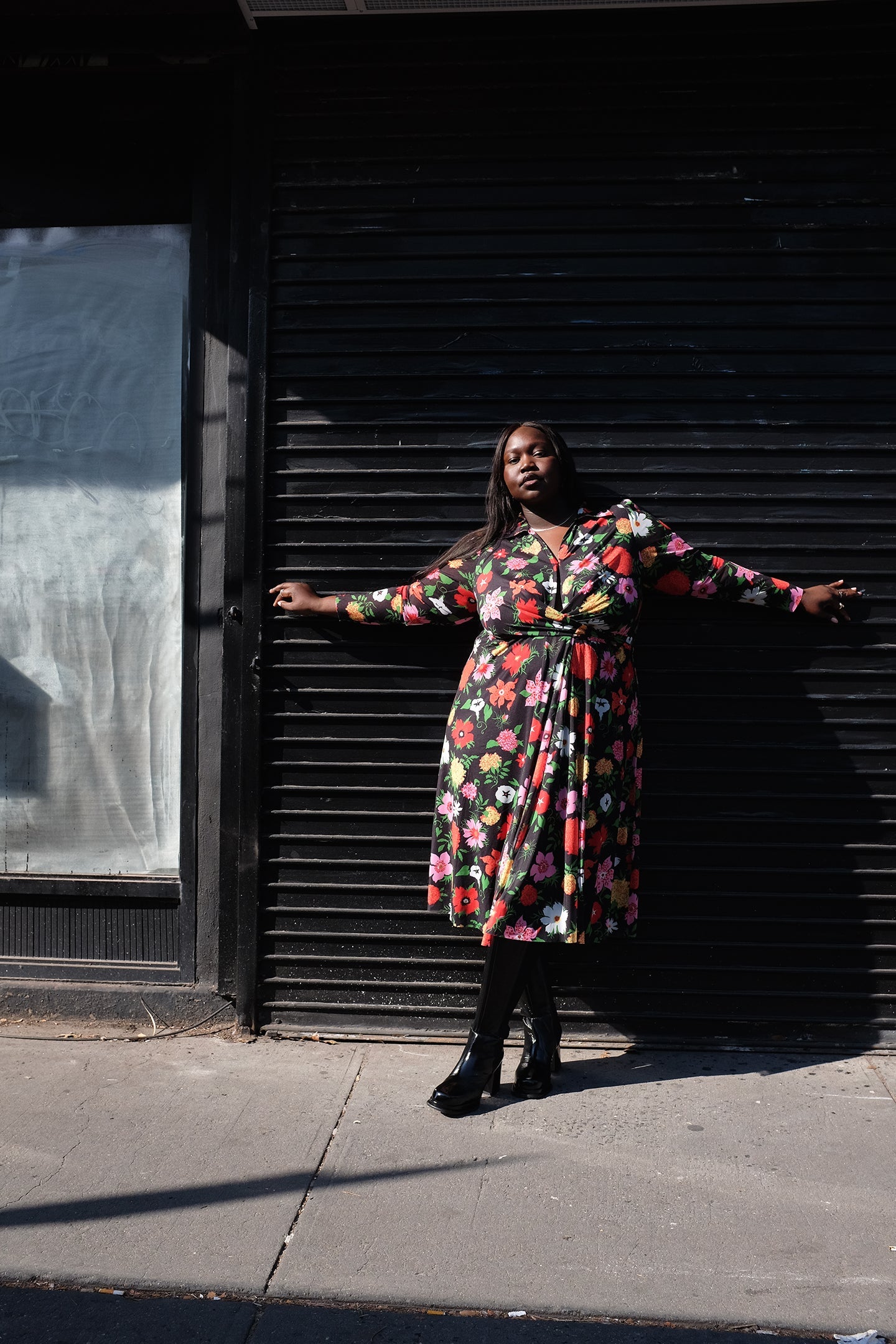 WRAY - Enid Wrap Dress - Mills Floral -