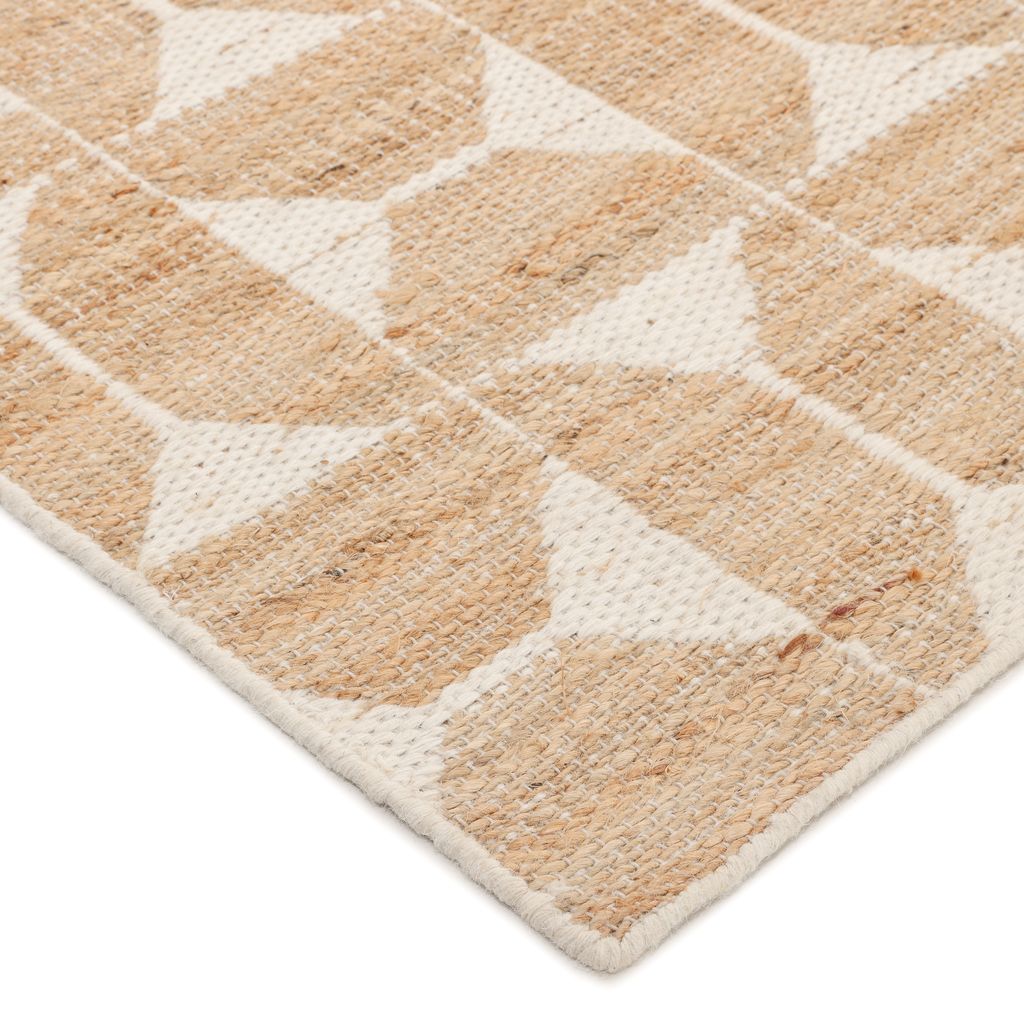 Solo Rugs - Elle Hand Woven Contemporary Transitional Jute Runner -