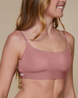 Harper Wilde - Bliss Scoop Adjustable Bralette - Plum -