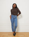 Vivienne Straight Leg Jeans - Washed Indigo
