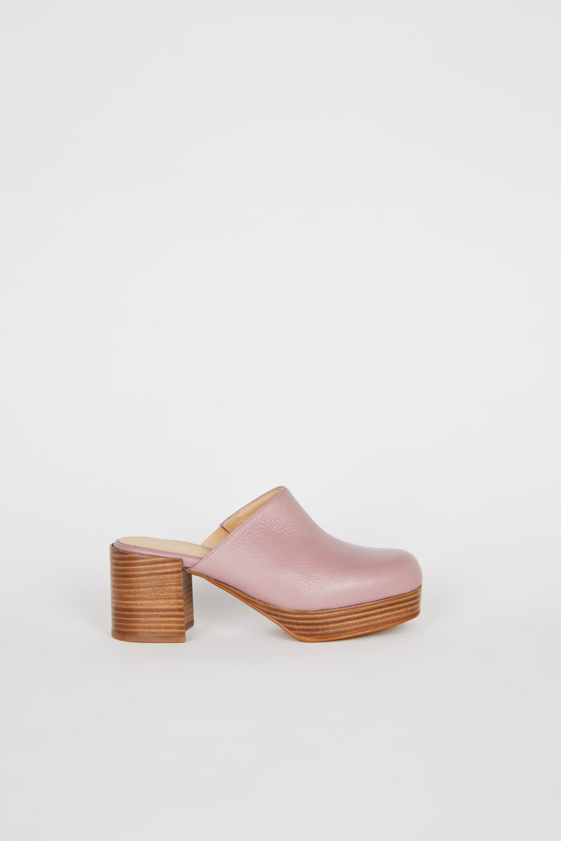 Intentionally Blank - Facts Leather Platform Clog -