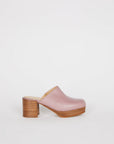 Intentionally Blank - Facts Leather Platform Clog -