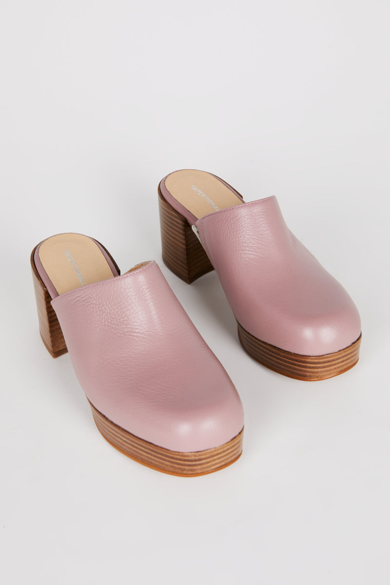 Intentionally Blank - Facts Leather Platform Clog -