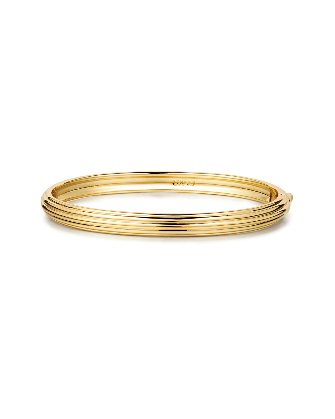 Luv Aj - Remy Hinge Bracelet - Gold