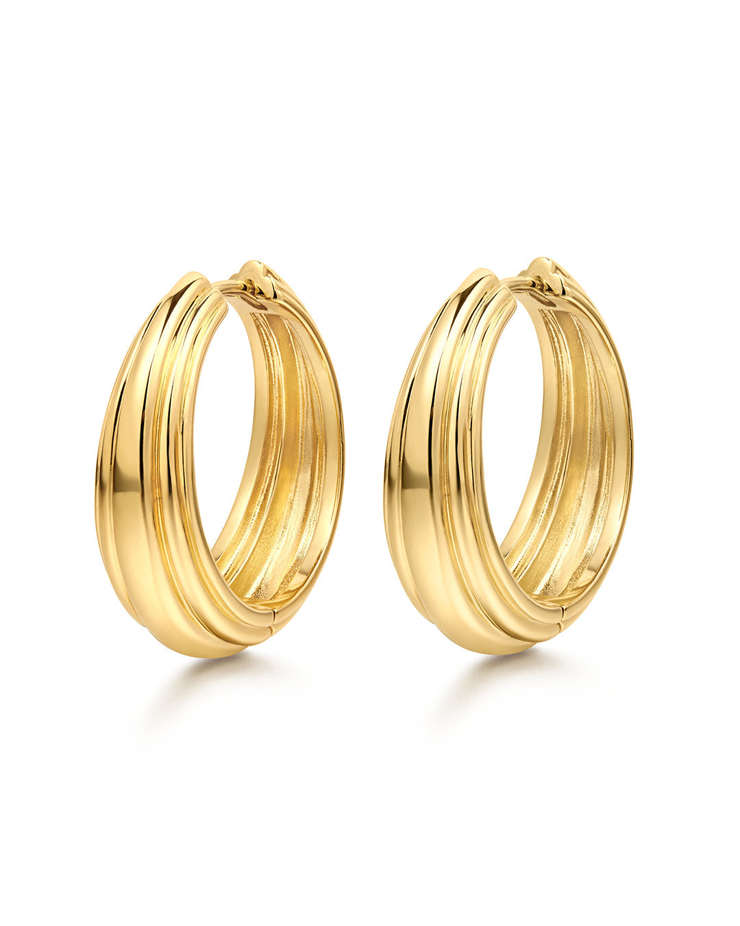 Luv Aj - Cleo Hoops - Gold