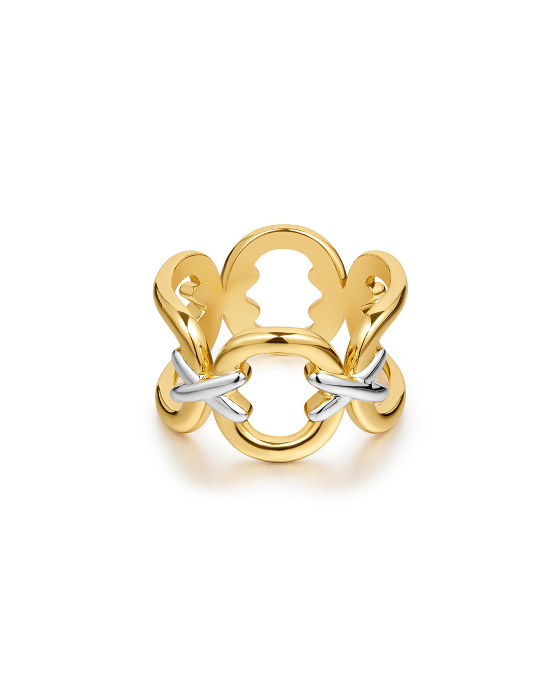 Luv Aj - Two-Tone Chain Ring -