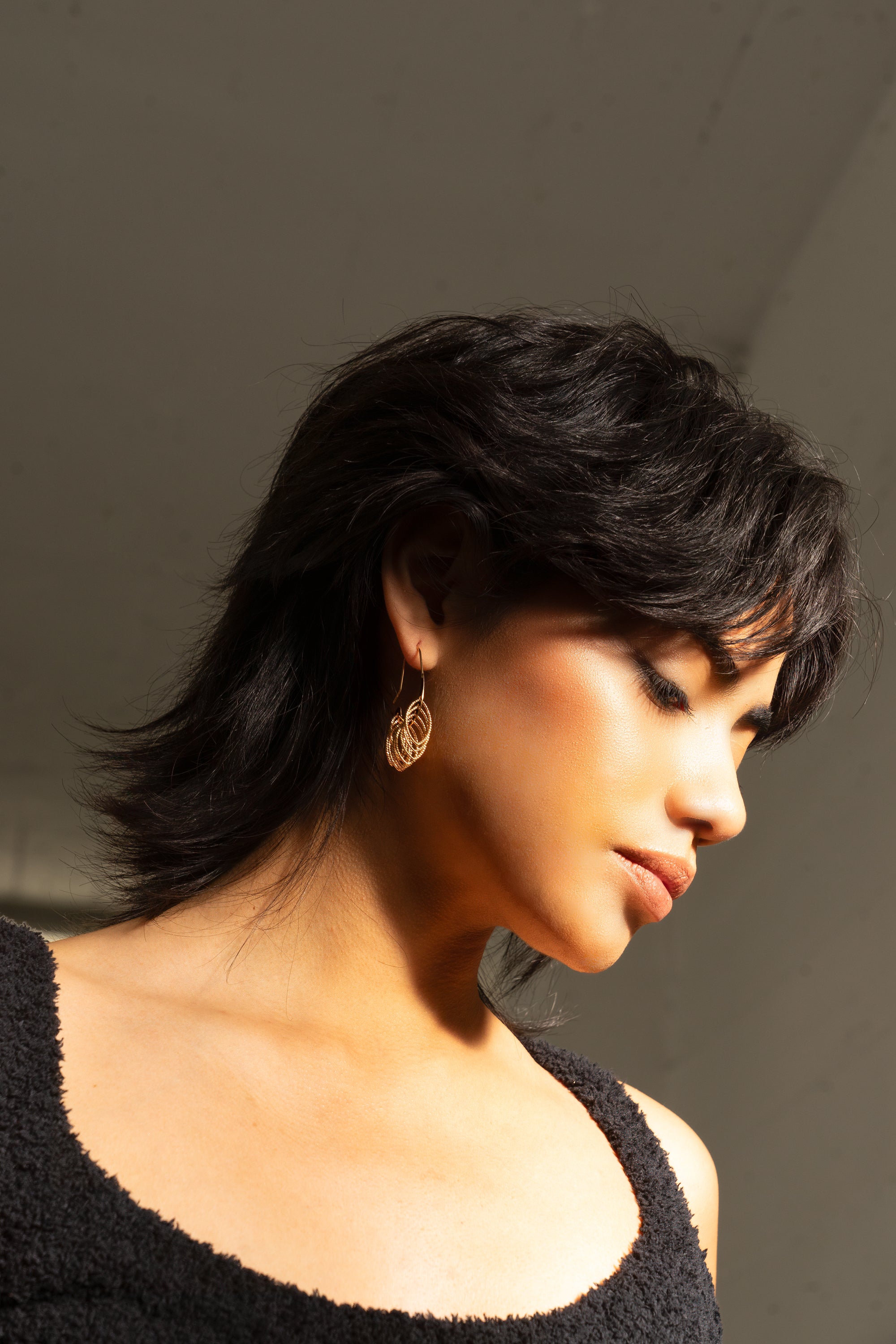 Peter + June - Fay Hoops - Gold -