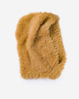Verloop - Faux Fur Knit Hood - Camel