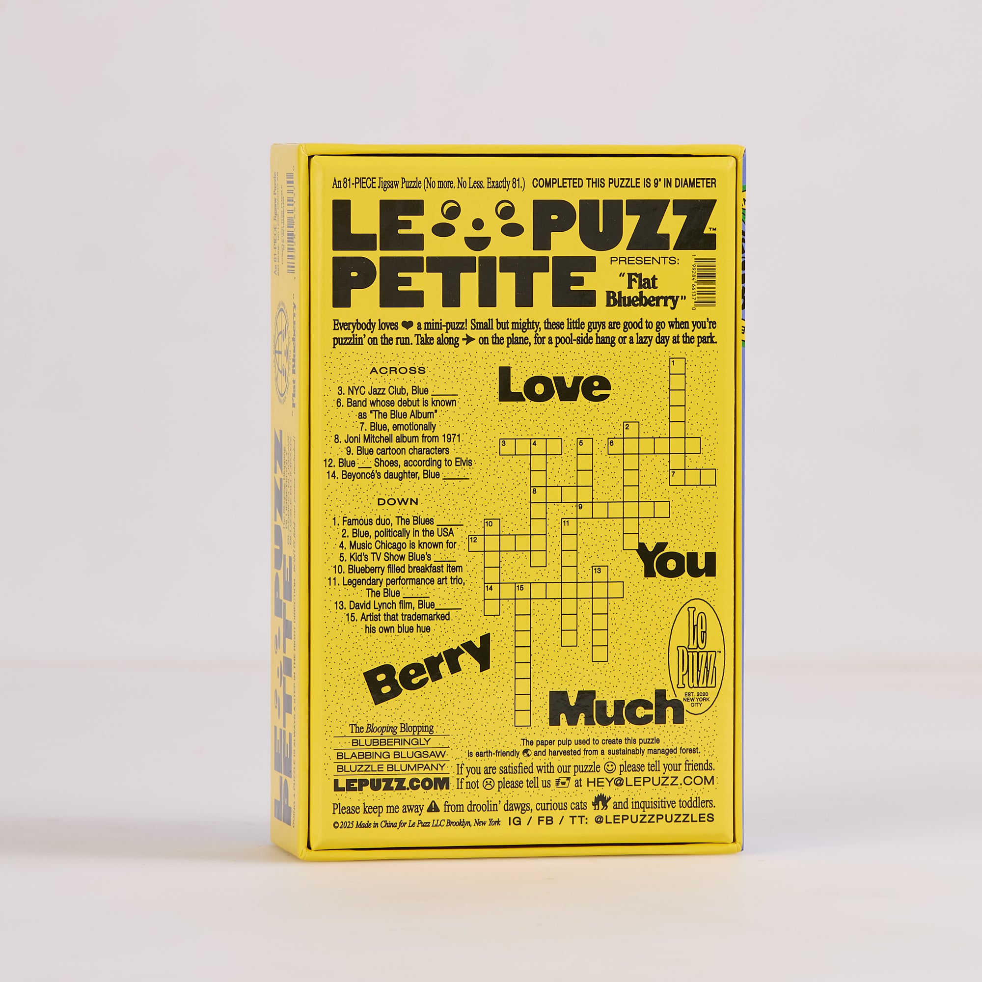 Le Puzz - Flat Blueberry Puzzle -