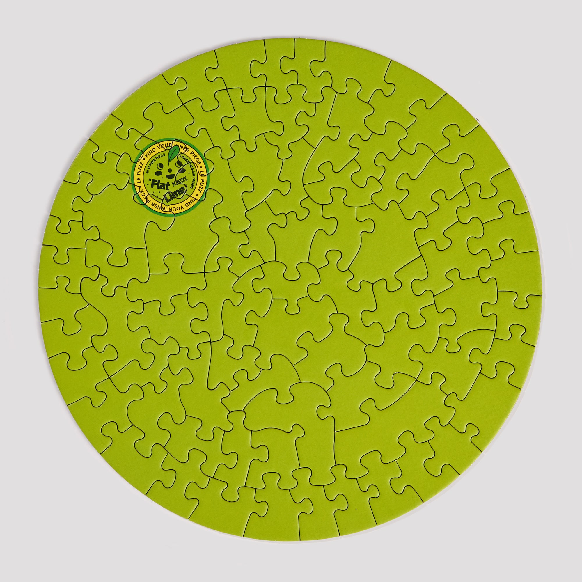Le Puzz - Flat Lime Puzzle -