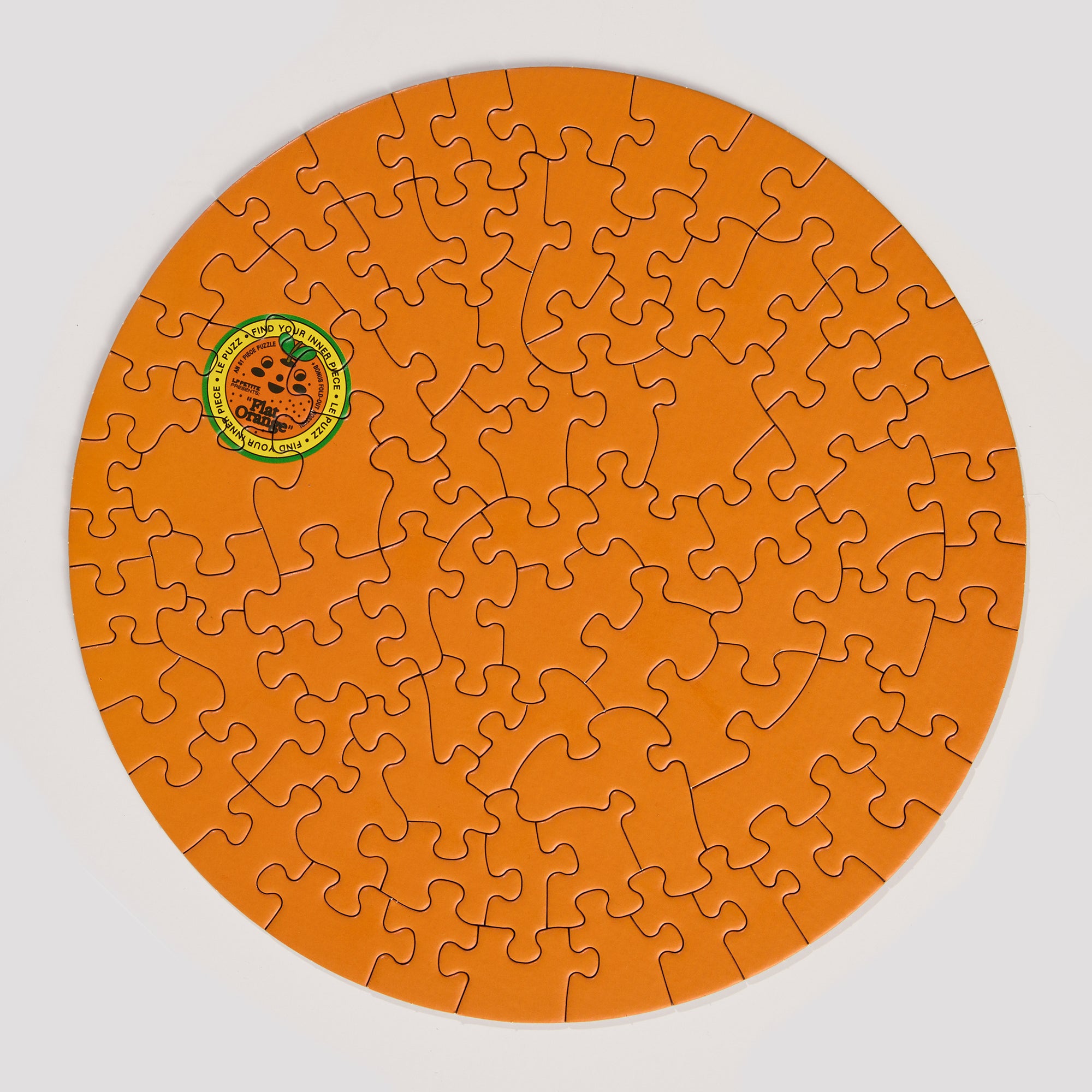 Le Puzz - Flat Orange Puzzle -