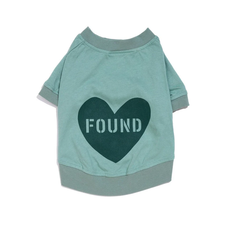Found My Animal - Big Full Heart Animal T-Shirt - Sage & Evergreen -