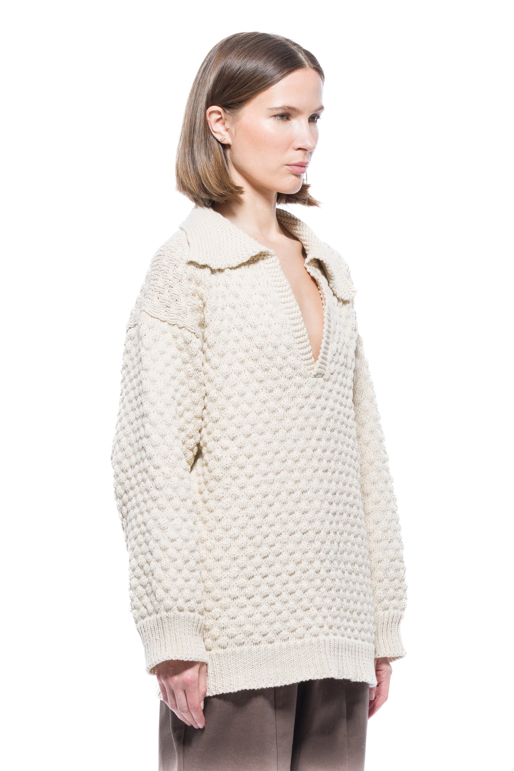 Toit Volant - Francois Sweater Natural - Oatmeal -