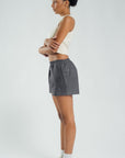 WIldflo Studio - Boxer Shorts Black Gingham -