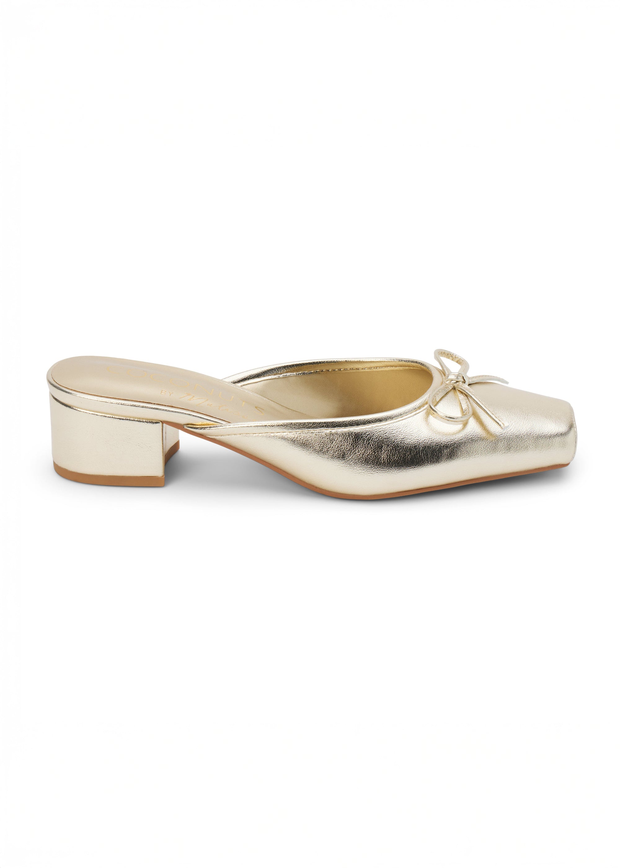 Matisse - Geneva Heeled Mule - Gold -