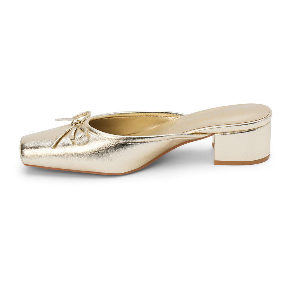 Matisse - Geneva Heeled Mule - Gold -