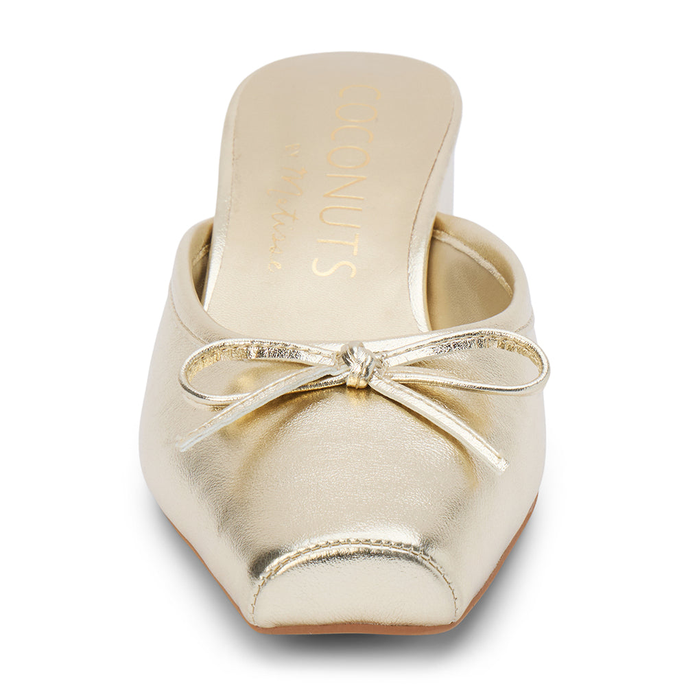 Matisse - Geneva Heeled Mule - Gold -