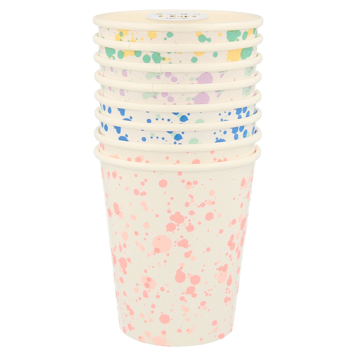 Meri Meri - Speckled Cups -