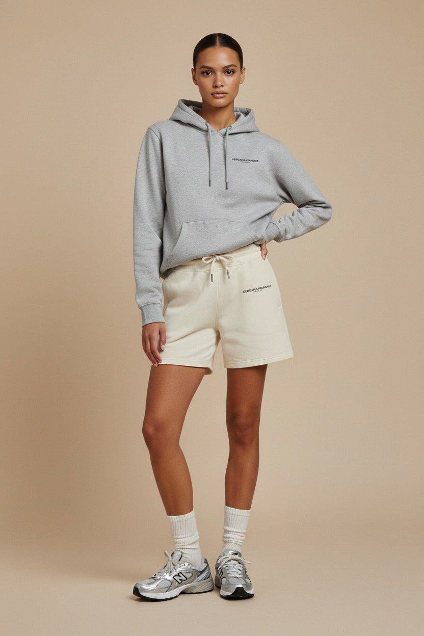 Gergana Ivanova - Organic Cotton Shorts - Vanilla -